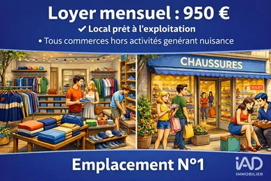Boutique/Local commercial à CHÂTEAUNEUF-SUR-LOIRE (45110)