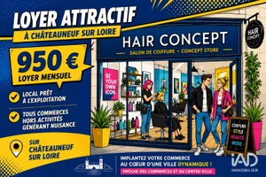 Boutique/Local commercial à CHÂTEAUNEUF-SUR-LOIRE (45110)
