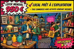 Boutique/Local commercial à CHÂTEAUNEUF-SUR-LOIRE (45110)