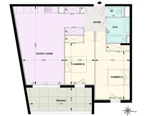 Apartment in LE CANNET (06110)