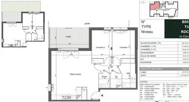 Appartement à MÉRIGNAC (33700)