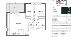 Appartement à MÉRIGNAC (33700)