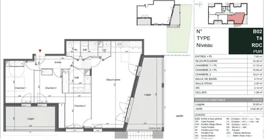 Appartement à MÉRIGNAC (33700)