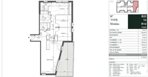 Appartement à MÉRIGNAC (33700)