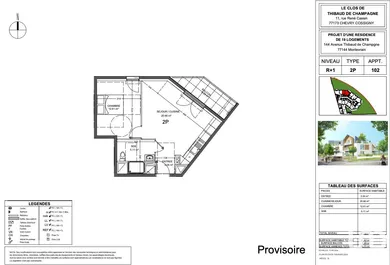 Apartment in MONTÉVRAIN (77144)