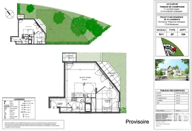 Apartment in MONTÉVRAIN (77144)