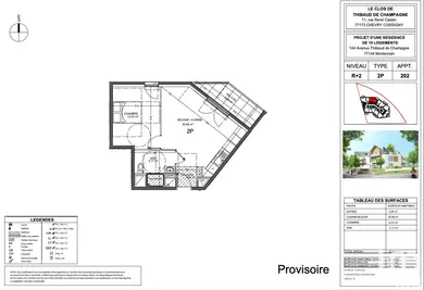 Apartment in MONTÉVRAIN (77144)