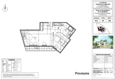 Apartment in MONTÉVRAIN (77144)