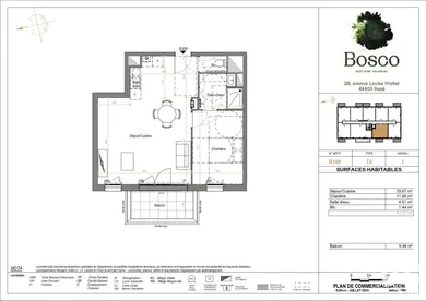 Appartement à REZÉ (44400)