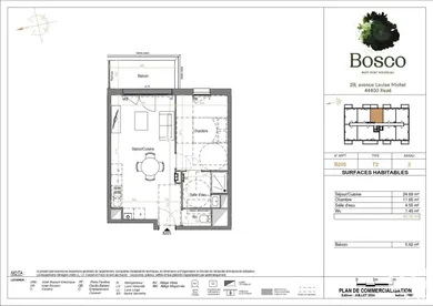 Appartement à REZÉ (44400)