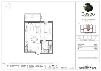 Appartement à REZÉ (44400)