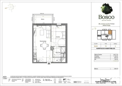 Appartement à REZÉ (44400)