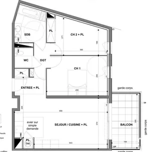 Appartement à NÎMES (30000)