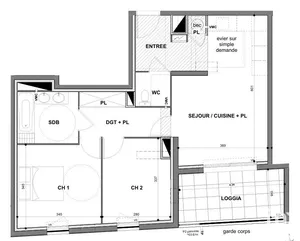 Appartement à NÎMES (30000)