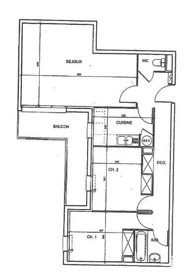 Apartment in CHOISY-LE-ROI (94600)