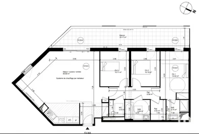 Apartment at NANTES (44000)