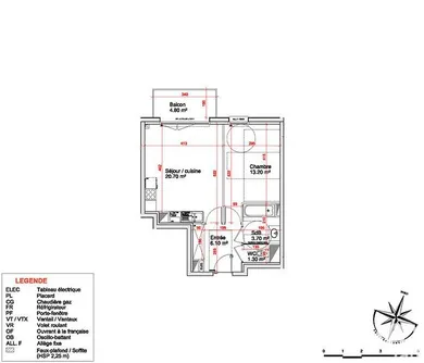 Apartment in SAINT-MARTIN-BOULOGNE (62280)
