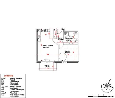 Apartment in SAINT-MARTIN-BOULOGNE (62280)
