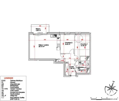 Apartment in SAINT-MARTIN-BOULOGNE (62280)
