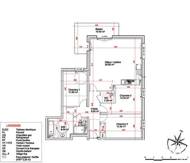 Apartment in SAINT-MARTIN-BOULOGNE (62280)