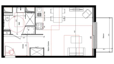 Appartement à CLERMONT-FERRAND (63100)