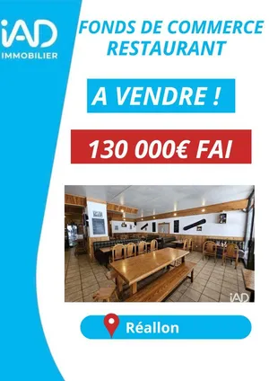Restaurant à RÉALLON (05160)