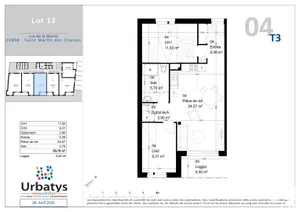 Apartment at SAINT-MARTIN-DES-CHAMPS (29600)