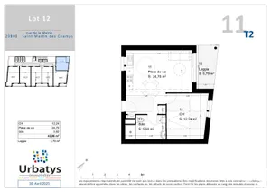 Appartement à SAINT-MARTIN-DES-CHAMPS (29600)