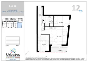 Apartment at SAINT-MARTIN-DES-CHAMPS (29600)