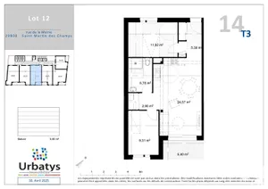 Appartement à SAINT-MARTIN-DES-CHAMPS (29600)