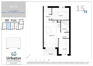 Appartement à SAINT-MARTIN-DES-CHAMPS (29600)
