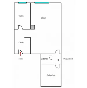 Appartement à PARIS (75015)