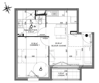 Apartment in MELUN (77000)