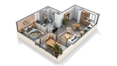 Appartement à SAINT-DENIS (97400)