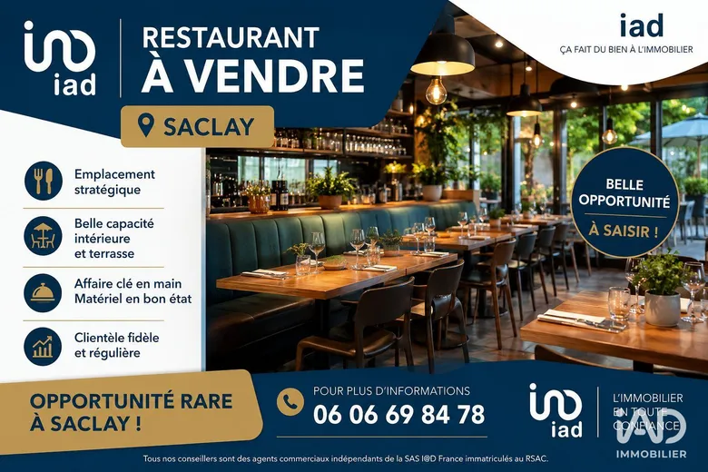 Local commercial 195 m² · à Saclay · 195 m² · 194 000 €