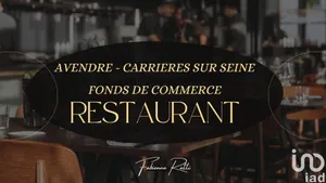 Restaurant à CARRIÈRES-SUR-SEINE (78420)