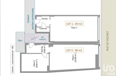 Office at PARIS 05 (75005)