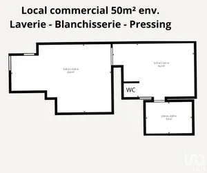 Boutique/Local commercial à TARGON (33760)