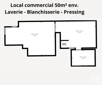 Boutique/Local commercial à TARGON (33760)