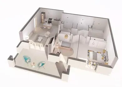 Apartment in VALLAURIS (06220)