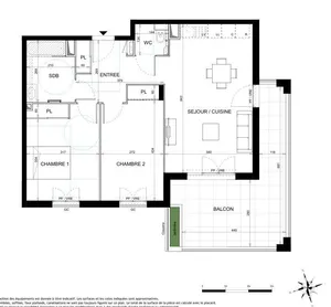 Apartment in VALLAURIS (06220)