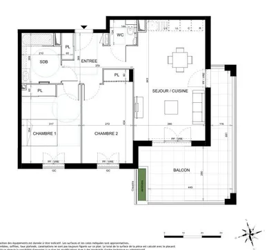 Appartement à VALLAURIS (06220)