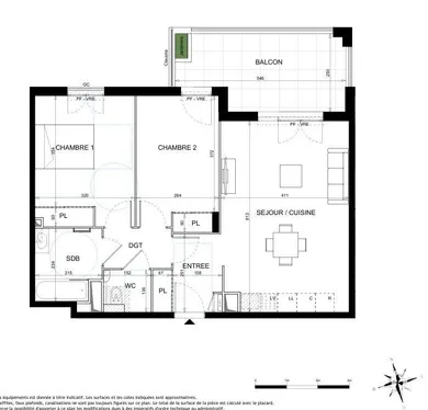 Apartment in VALLAURIS (06220)