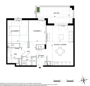 Apartment in VALLAURIS (06220)