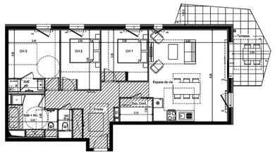 Apartment at VILLE-LA-GRAND (74100)
