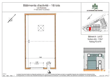 Local d’activité à GRISY-SUISNES (77166)