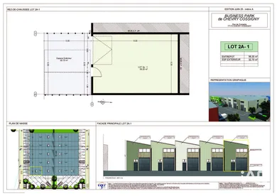Local d’activité à CHEVRY-COSSIGNY (77173)