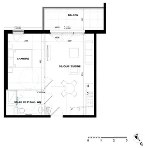 Appartement à ANTIBES (06600)