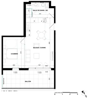 Appartement à ANTIBES (06600)