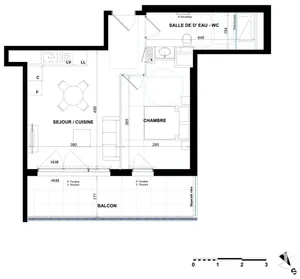 Appartement à ANTIBES (06600)